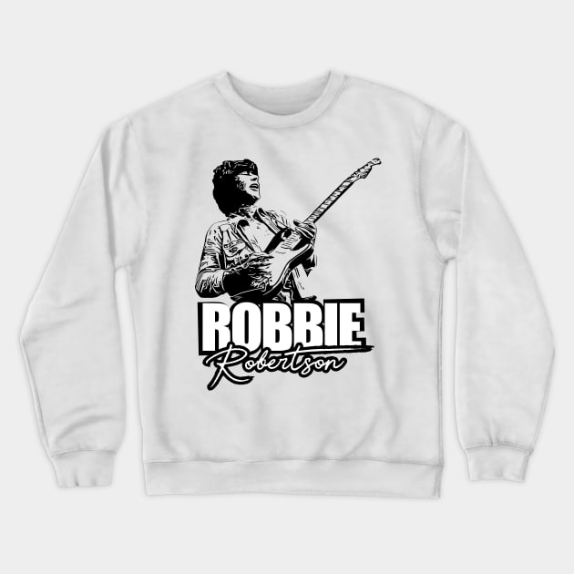 Robbie Robertson Crewneck Sweatshirt by ArtMofid